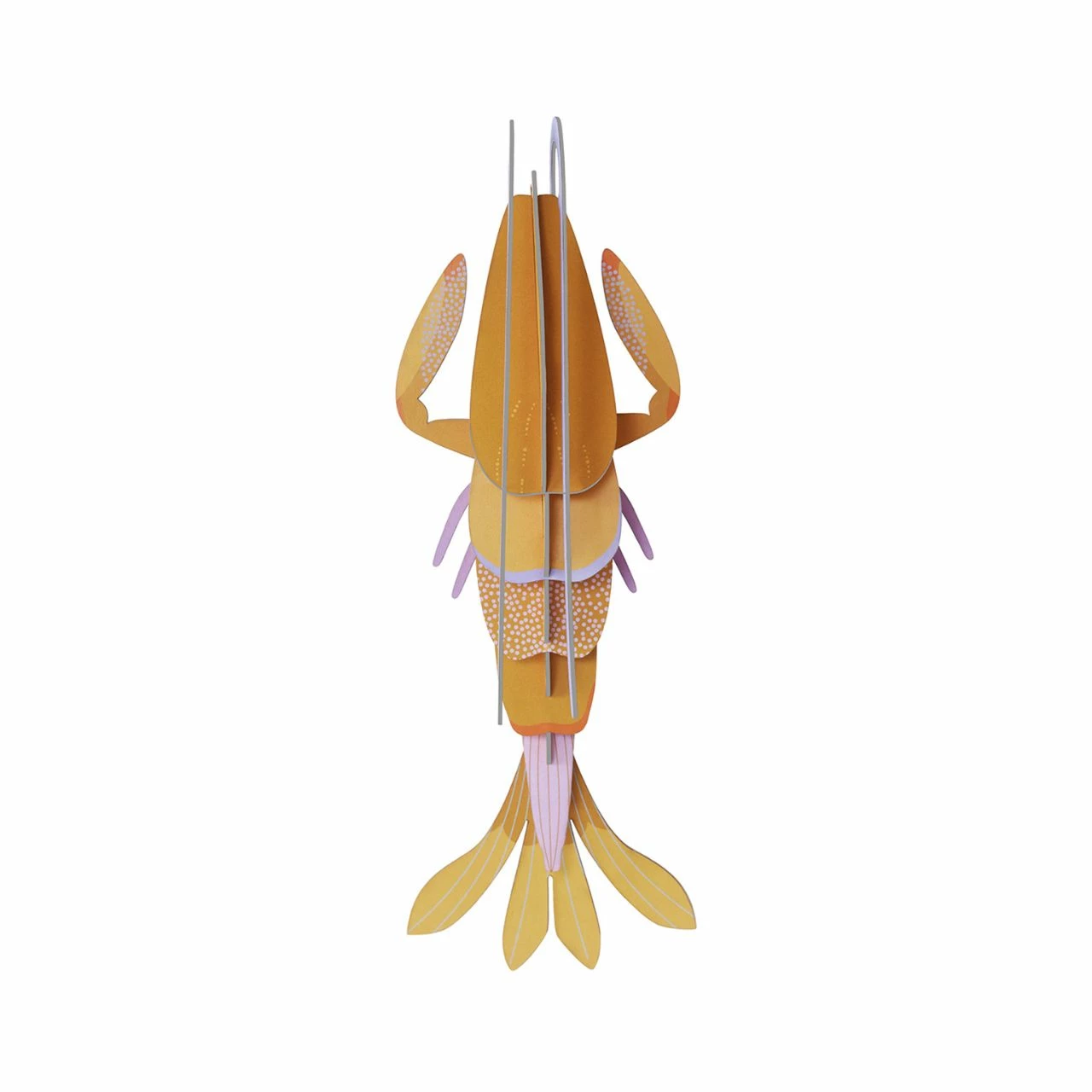 Studio Roof Paper Sea Animal – Amber Langoustine – Large 3 Studio Roof Paper Sea Animal – Amber Langoustine – Large