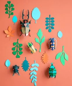 Studio Roof Mur De Curiosités Coffret De Décors Muraux Les Coléoptères