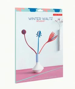 Studio Roof Floral Art Winter Waltz