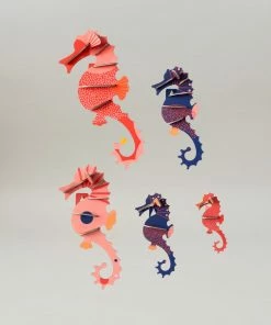 Studio Roof Paper Sea Animal – Sea Horses – Large