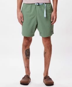 OBEY Easy Relaxed Track Short - Wavelite