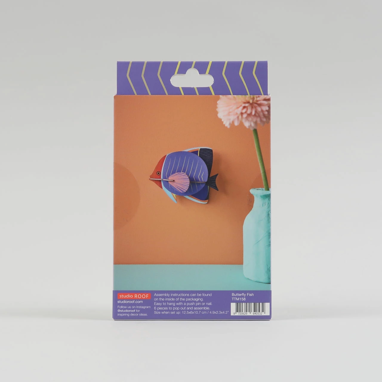 Studio Roof 3 Small Paper Fish - Set B 9 Studio Roof 3 Small Paper Fish - Set B