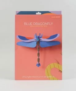 Studio Roof Paper Insect – Blue Dragonfly – Large
