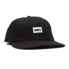 OBEY Bold Label Organic 6 Panel - Black
