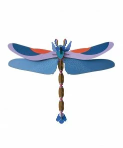Studio Roof Paper Insect – Blue Dragonfly – Large
