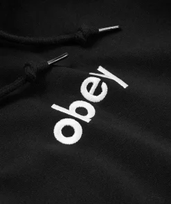 OBEY Lowercase Hood - Black