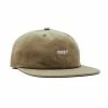 OBEY Bold Washed Canvas 6 Panel - Leaf