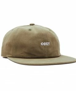 OBEY Bold Washed Canvas 6 Panel - Leaf