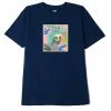 OBEY Kiyoshi T-Shirt - Navy 1 OBEY Kiyoshi T-Shirt - Navy