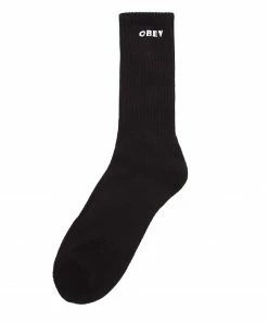 OBEY Bold Socks Black