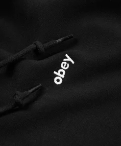 OBEY Tab Hood - Black