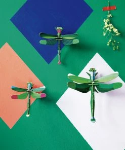 Studio Roof Set of 3 Dragonflies Wall Decor