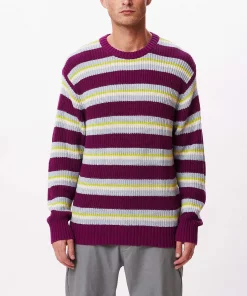 OBEY Eraser Sweater - Lavender Silk Multi 10 OBEY Eraser Sweater - Lavender Silk Multi