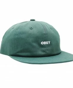 OBEY Bold Twill 6 Panel - Leaf