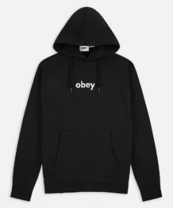 OBEY Lowercase Hood - Black