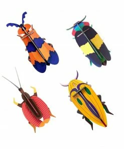 Studio Roof 4 Small Paper Insects