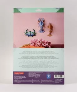Studio Roof Paper Sea Animal – Aquamarine Crab – Large